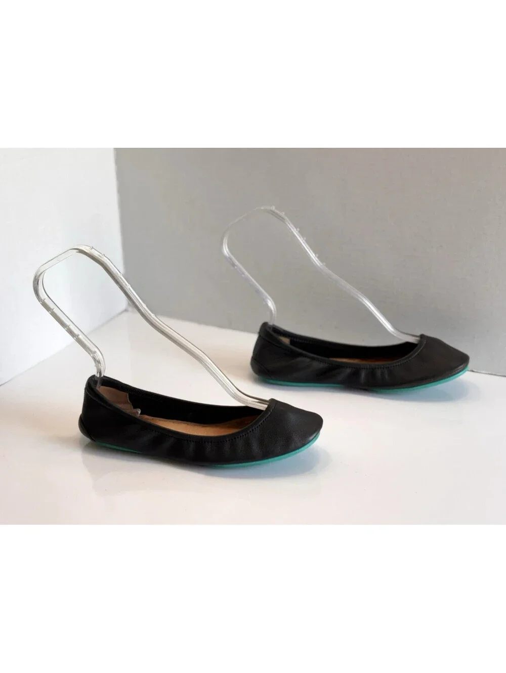 Tieks by Gavrieli Women's Size 6 Black Leather Foldable Comfortable Ballet Flats